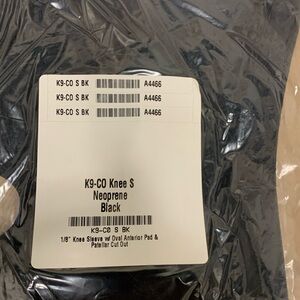 New Option Ports 1/8” knee sleeve with patellar cut out